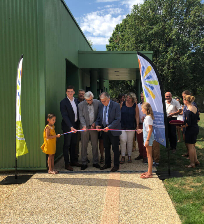 Inauguration complexe gymnique de Fleuré