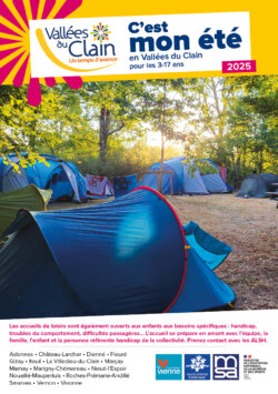 Couverture du guide 2025 des camps d'été et des chantiers loisirs