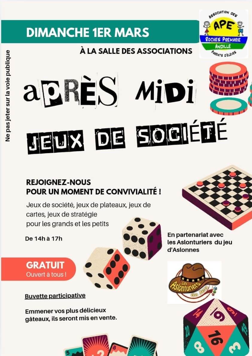 Après-midi Jeux de société